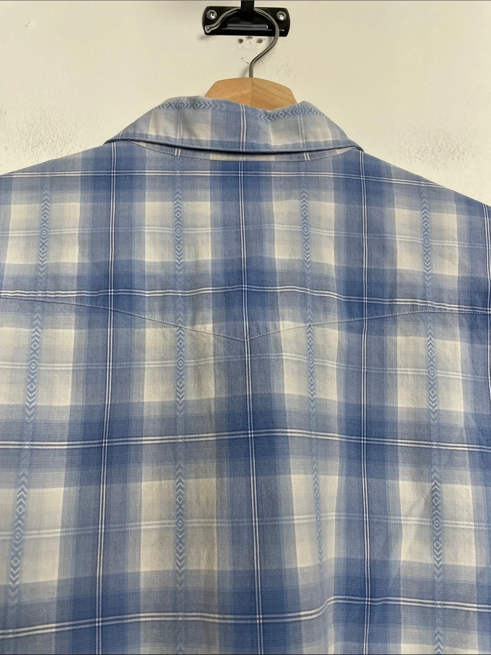 Polo Ralph Lauren Men L Plaid Pearl Snap Button-Up Cowboy Rodeo Western Shirt